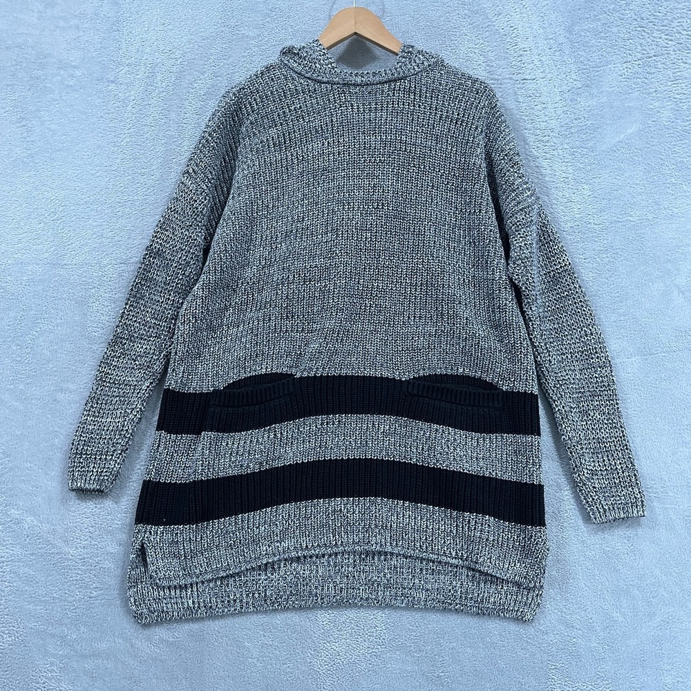 Victoria's Secret Sweater Hoodie Womens Small Overized Knit Pullover Boho Hippie